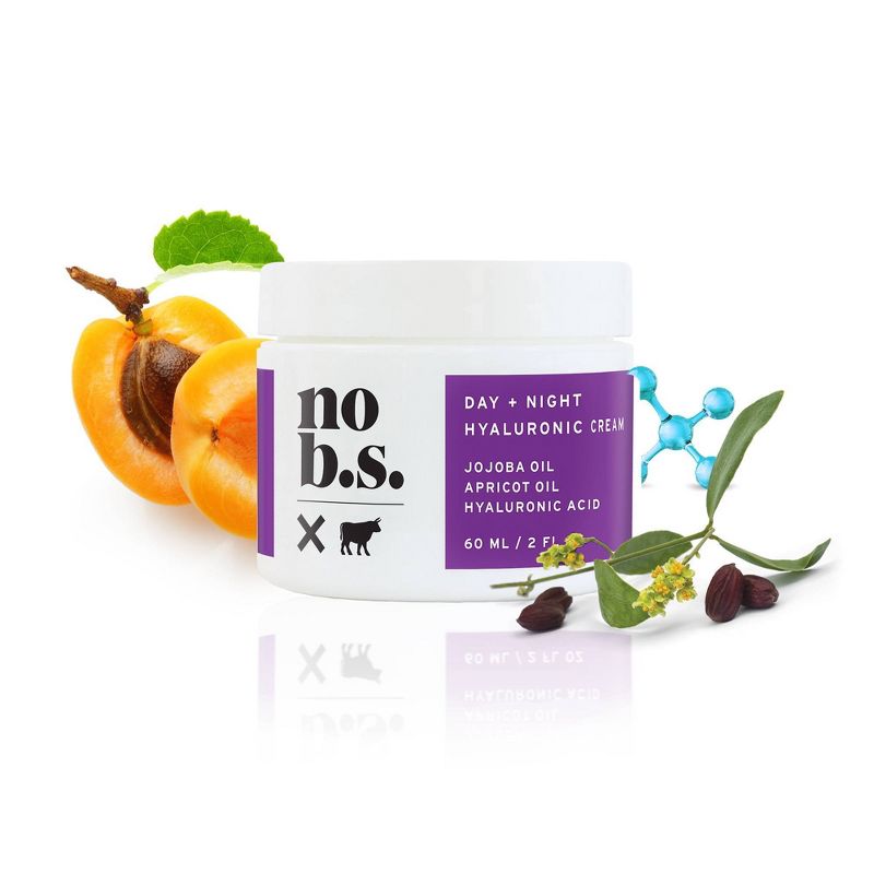 No B.S. Skincare Day + Night Hyaluronic Cream - 2 fl oz