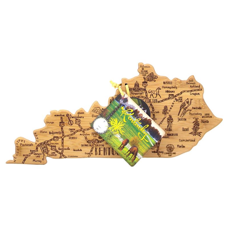 Totally Bamboo Destination Kentucky Serving and Cutting Board