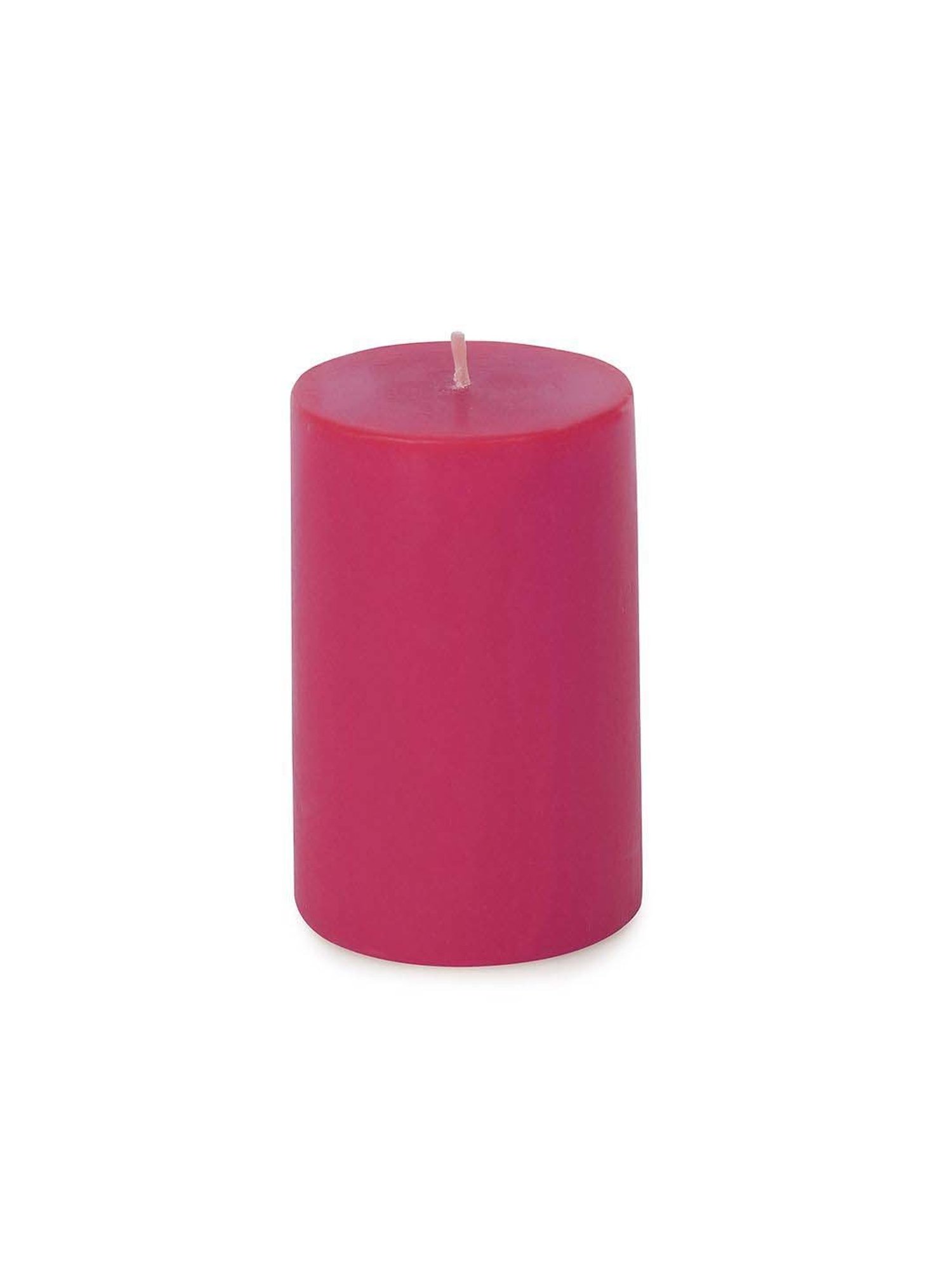 Pure Home and Living Pink Apple Cinnamon Pillar Candle