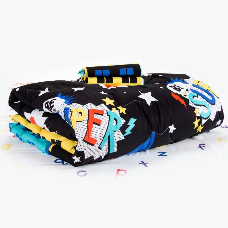 Be Super Inspirational Comforter Set (Full/Queen) - Learning Linens