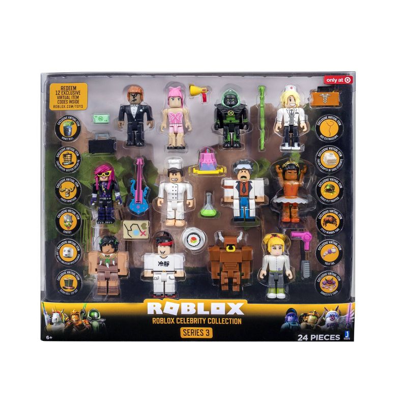 Roblox Celebrity Collection - Series 3 Figure 12-Pack (Includes 12 Exclusive Virtual Items)