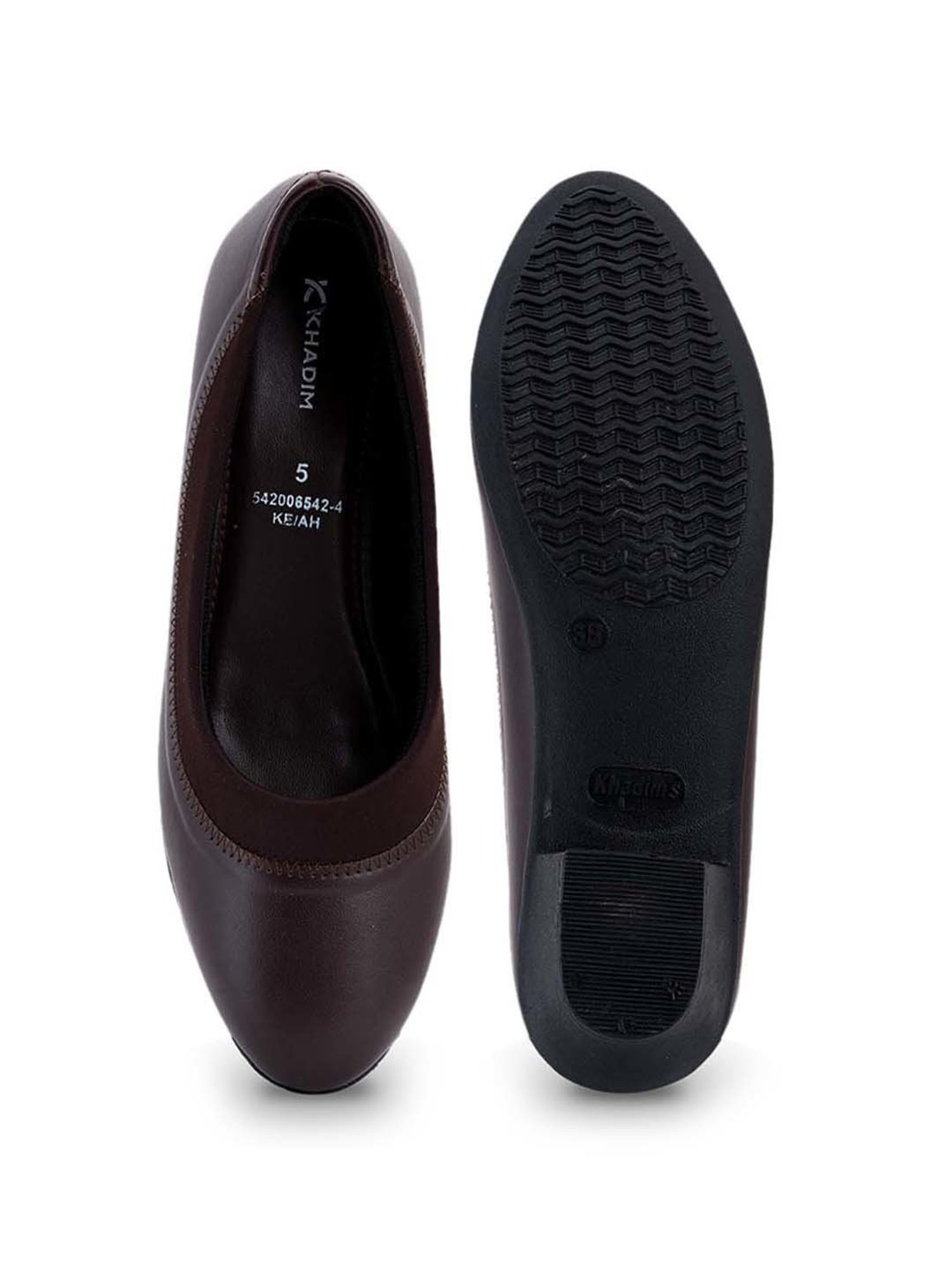 Khadim's Women's Brown Formal Pumps