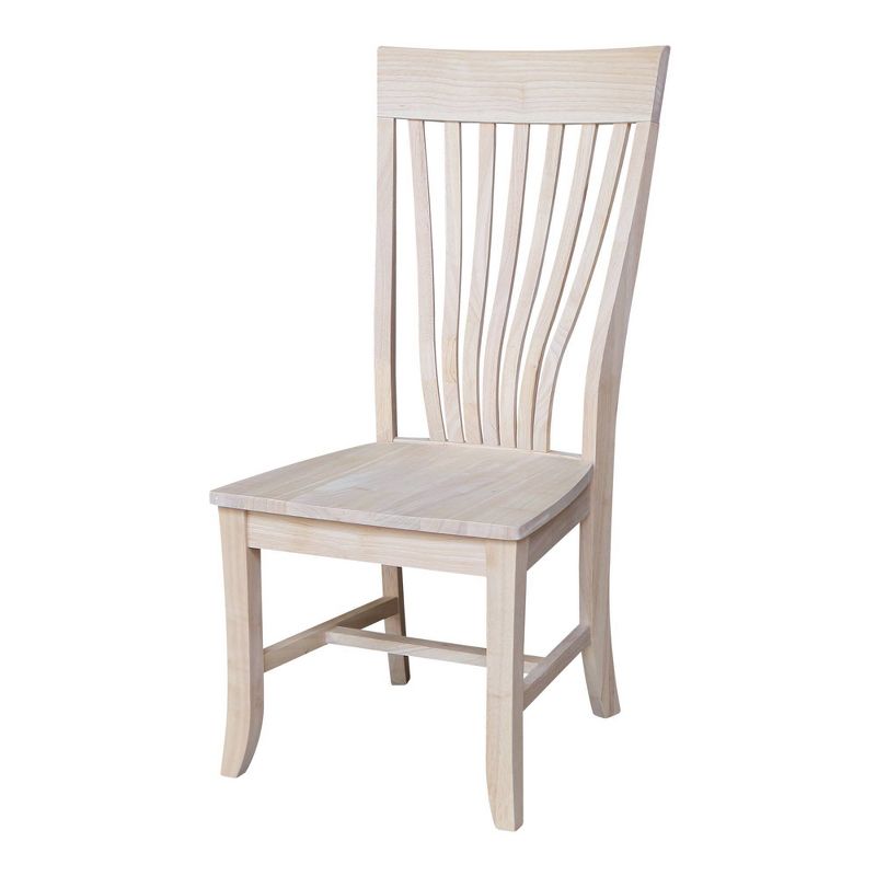 Set of 2 Amanda Dining Chairs Beige - International Concepts