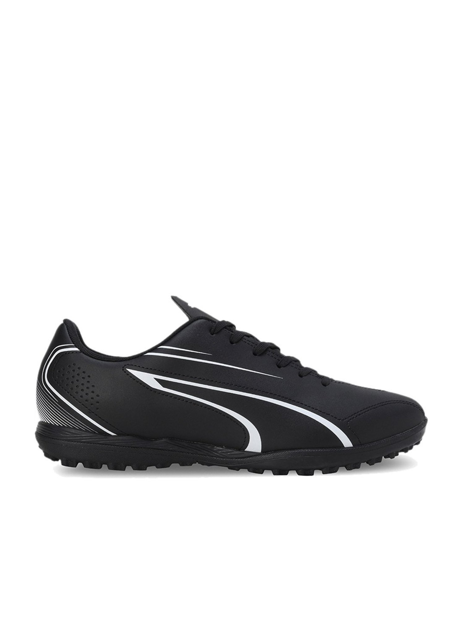 Puma Men's VITORIA TT Black Football Shoes