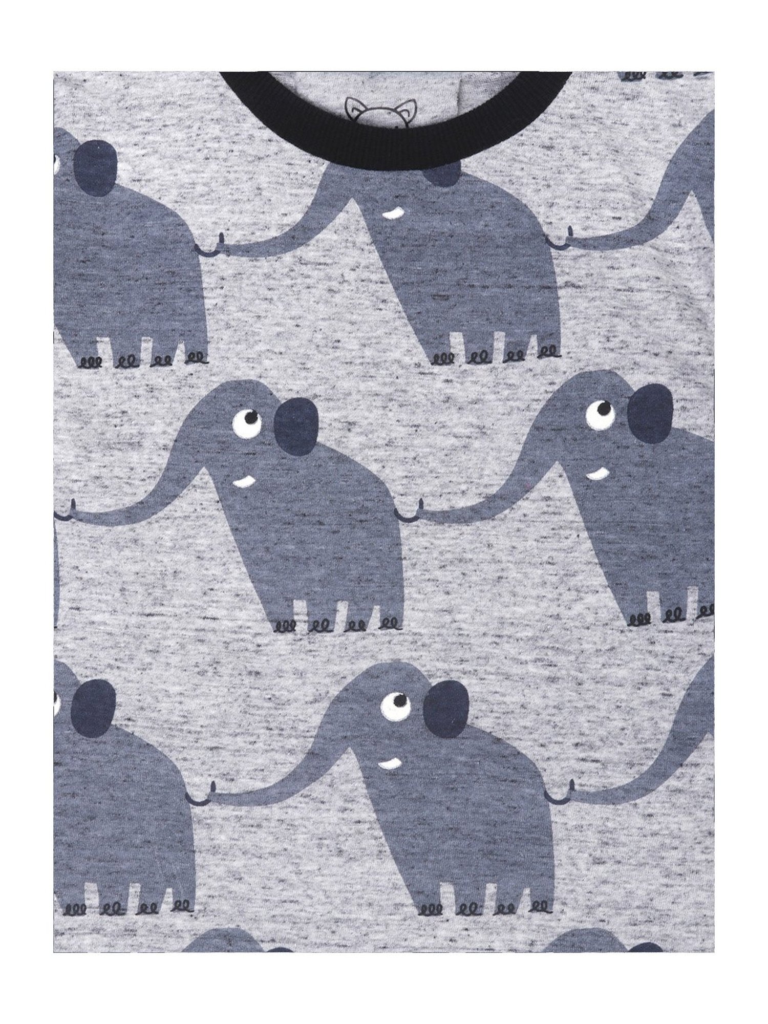 Lazy Shark Boys Grey Printed T-Shirt with Pants