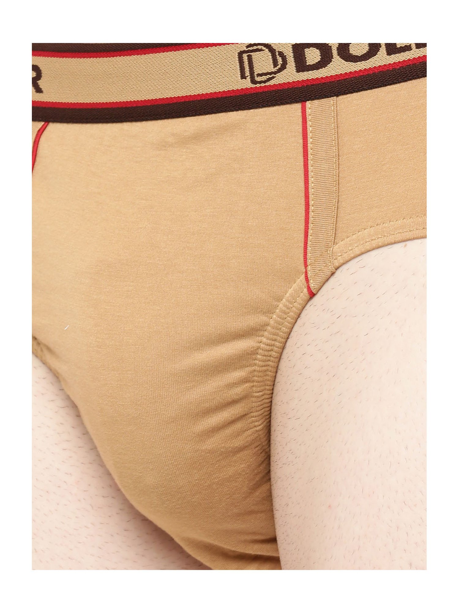 Dollar Bigboss Multicolor Cotton Solid Briefs (Pack of 5)