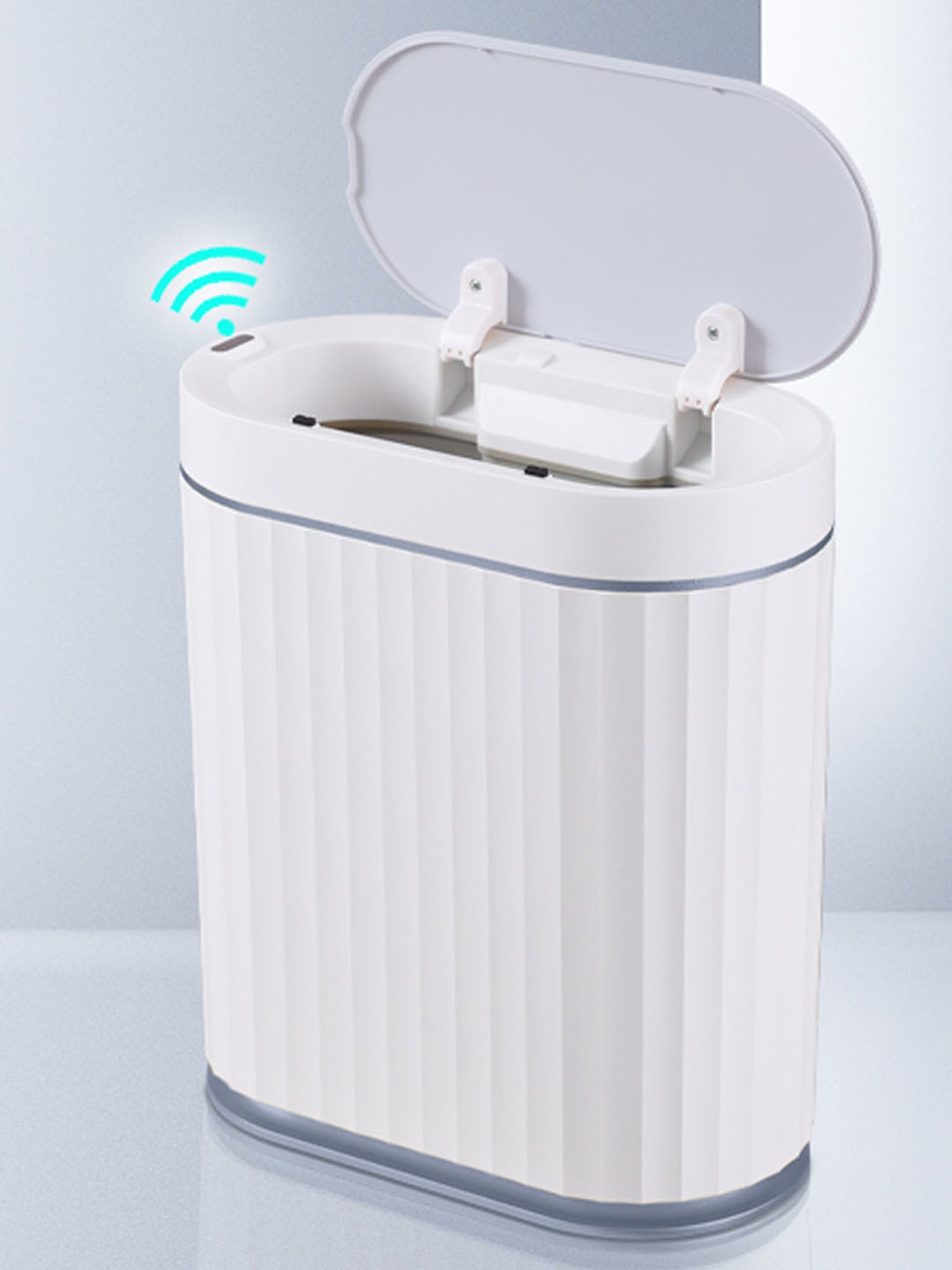 Freelance Grey Steel Set of 1 Dustbins