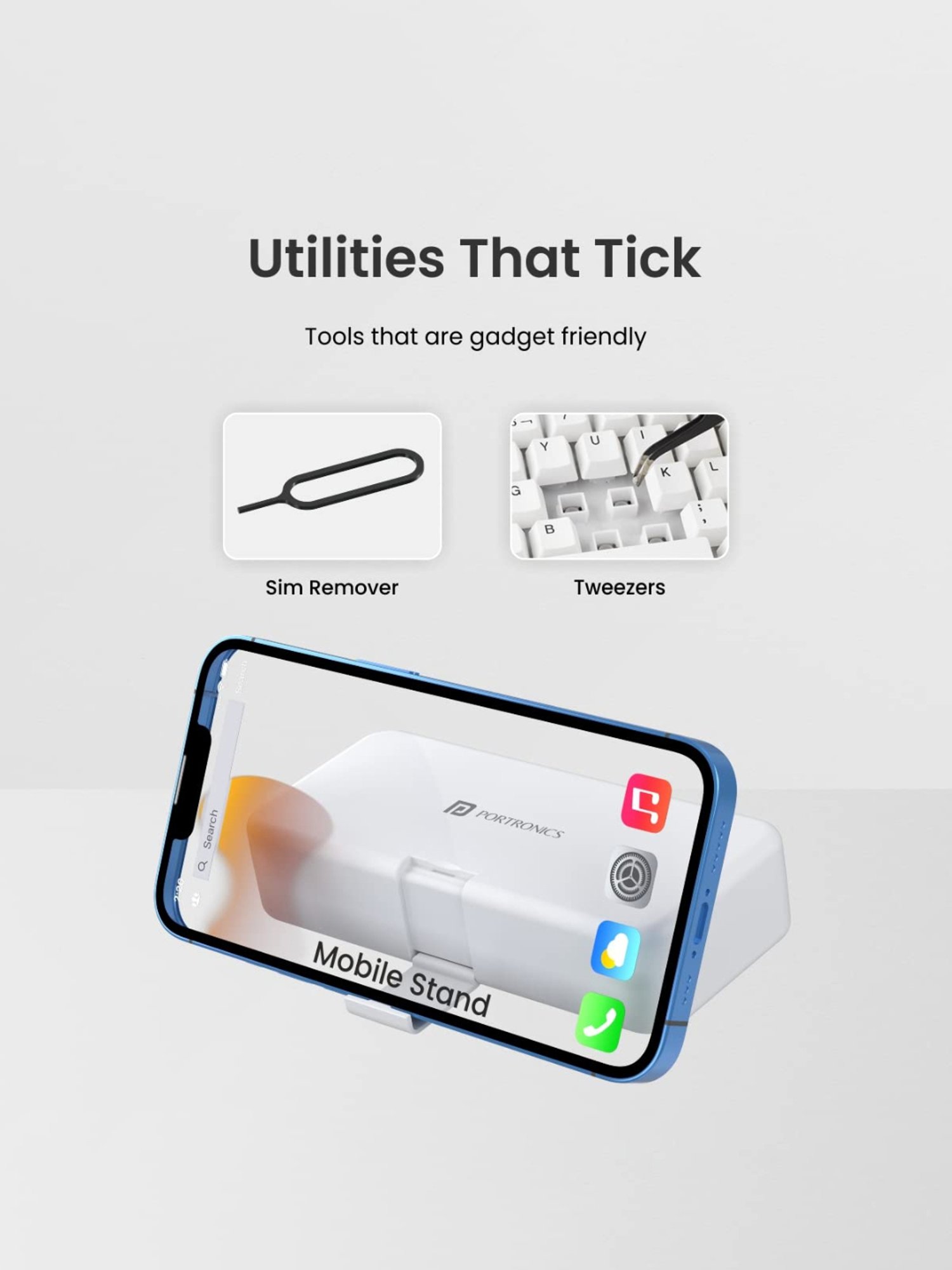 GRIPP 4 in 1 Professional Screen Cleaner Kit Includes Screen Cleanser Spray 150ml (Blue)