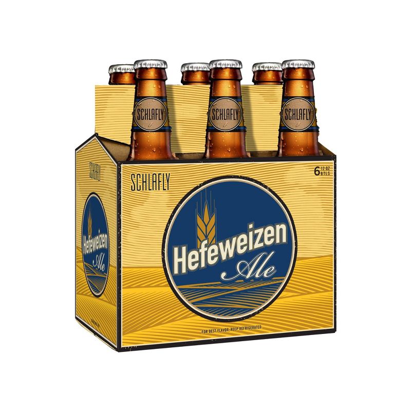Schlafly Hefeweizen Ale Beer - 6pk/12 fl oz Bottles