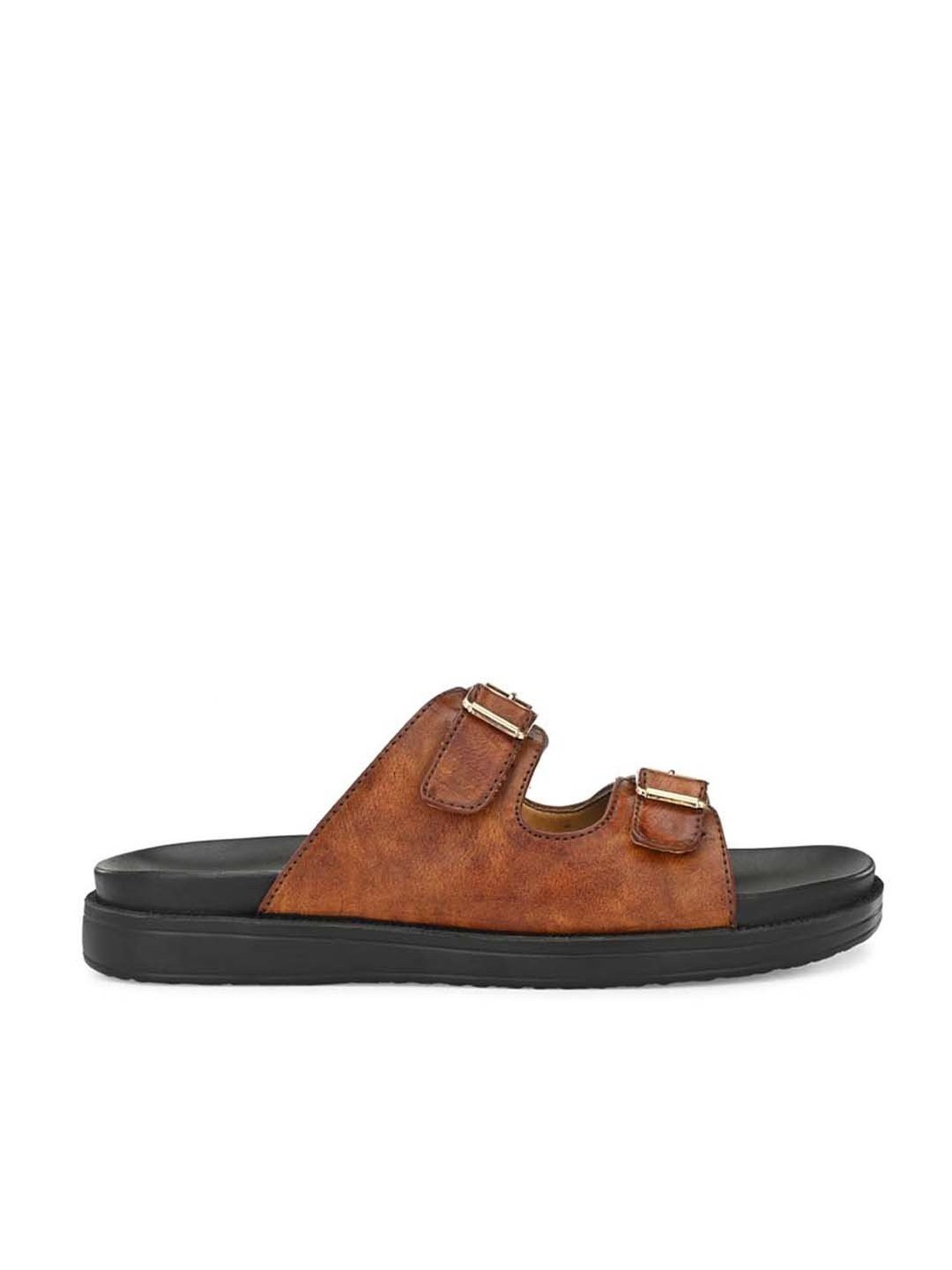 Eego Italy Men's Tan Casual Sandals