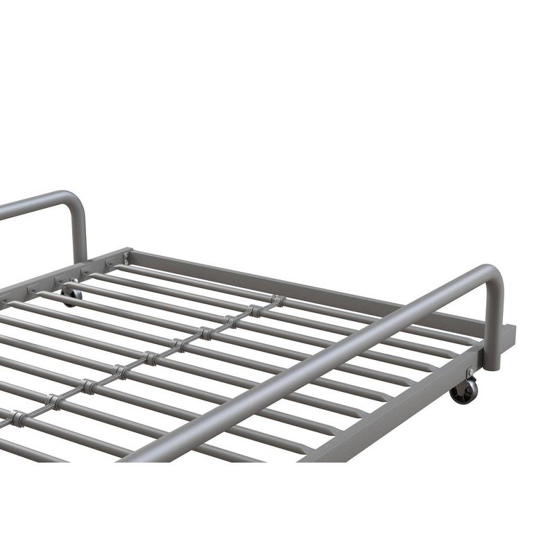 Trundle For Metal Daybed Silver - Dorel Home Products