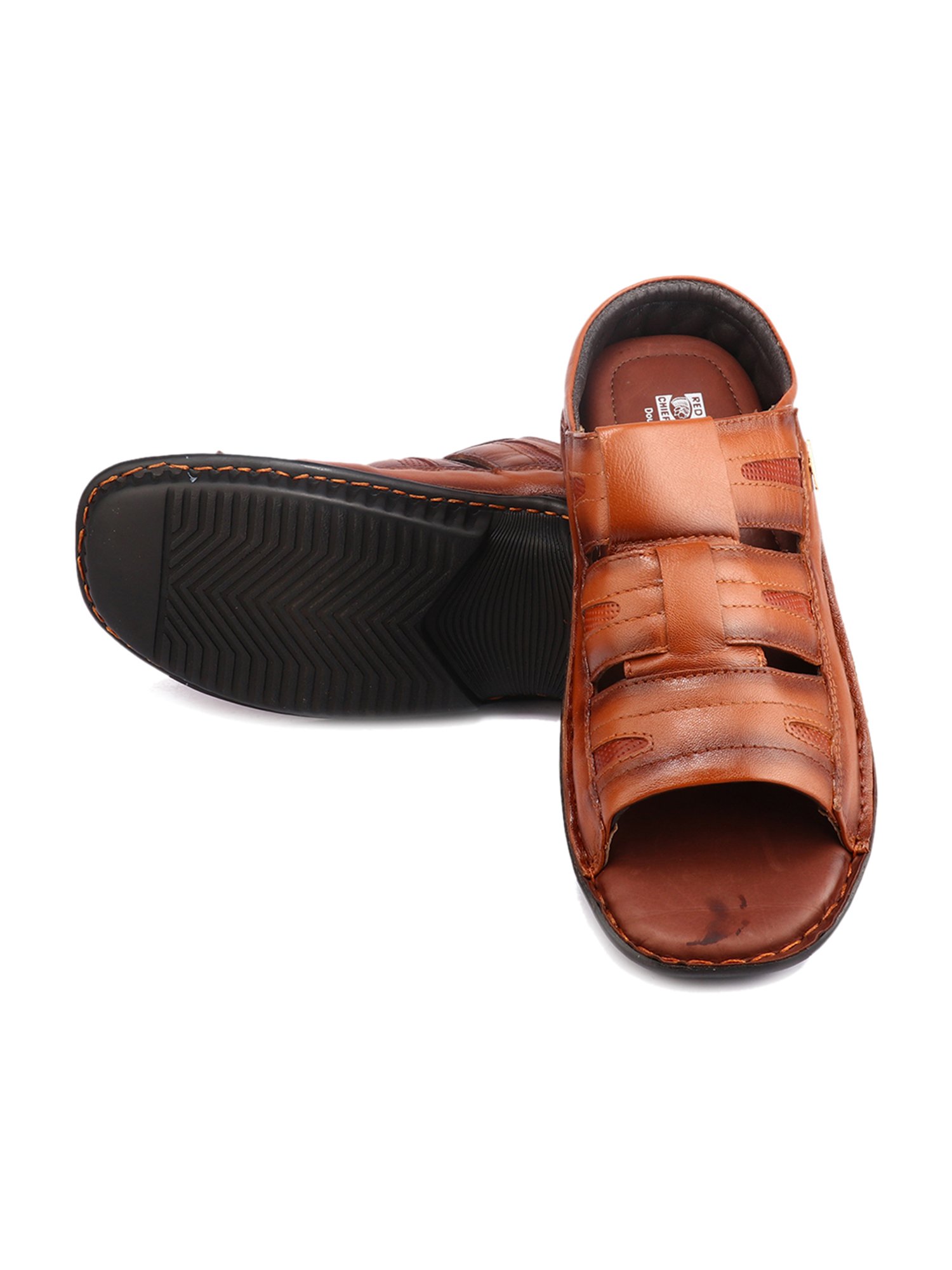 Red Chief Men's Tan Casual Sandals