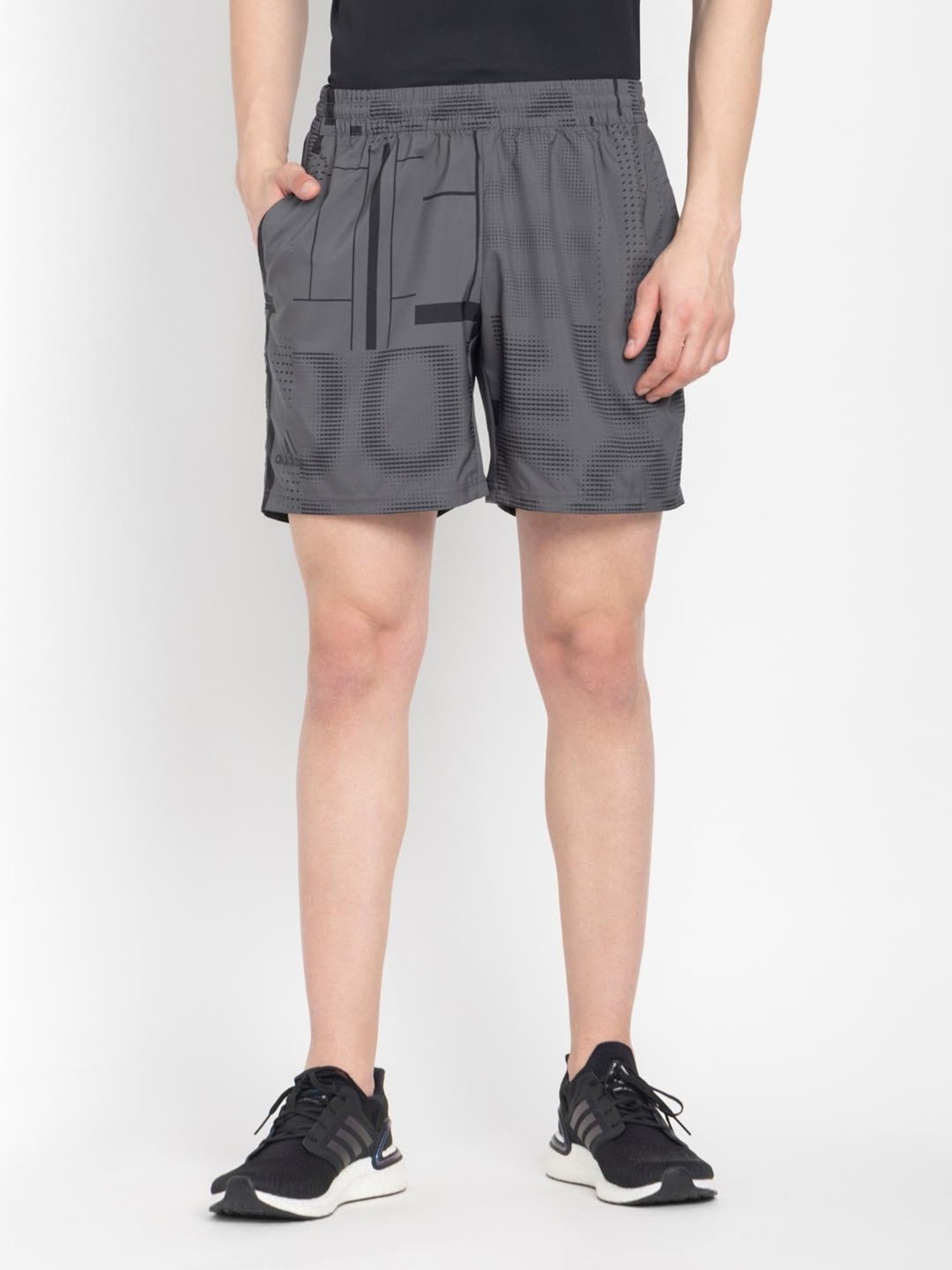 Reebok Black Regular Fit Sports Shorts