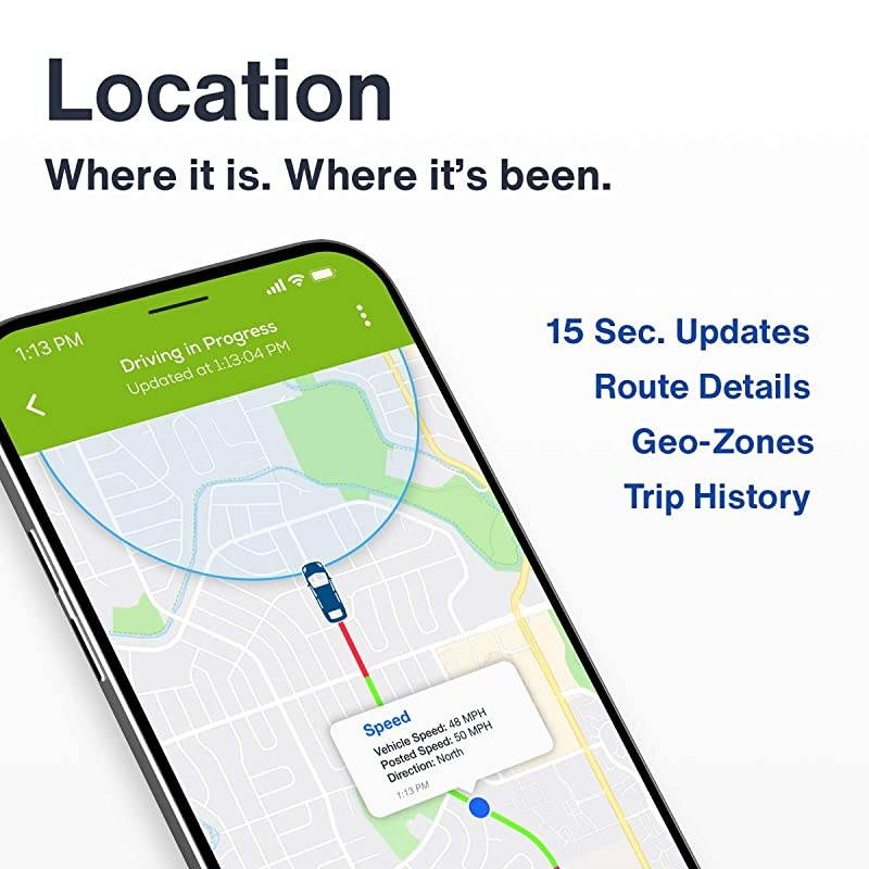 GPS Car Tracker, Vehicle Location, Accident Notification, Route History, Speed Monitoring, GeoFence, GPS Car Tracker, No Activation Fees, Cancel Anytime, Family or Fleets