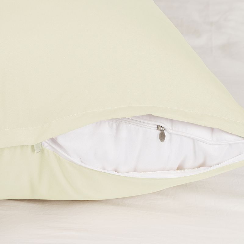 1 Pc 20&rdquo; x 30" Silk for Facial Beauty and Hair Pillow Case Black - PiccoCasa