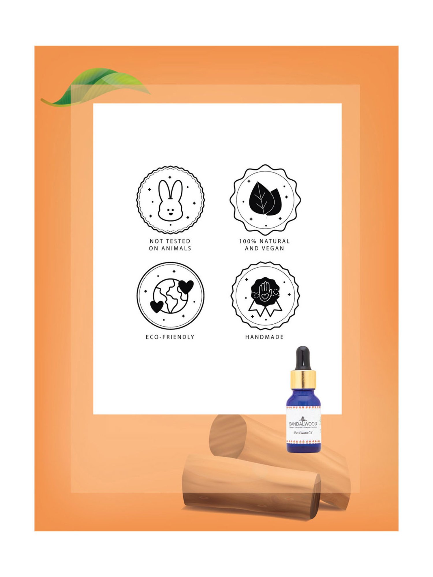 Holistic Healings By Shaveta Sandalwood Essential Oil - 15 ml