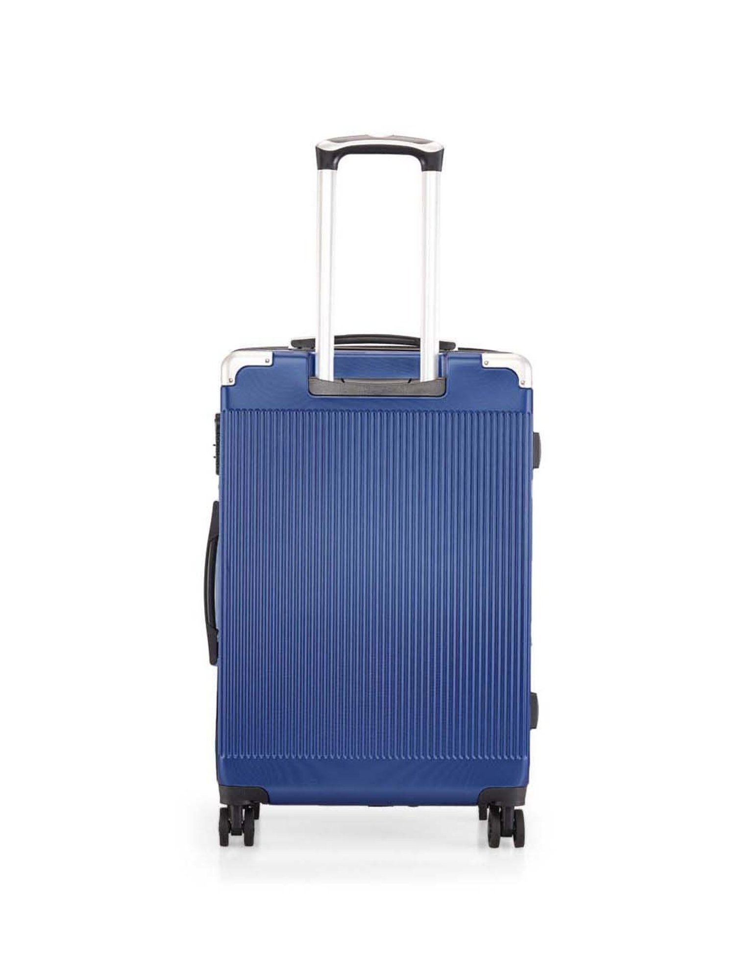 Swiss Brand Geneve Blue Medium Hard Trolley Bag - 25 cm