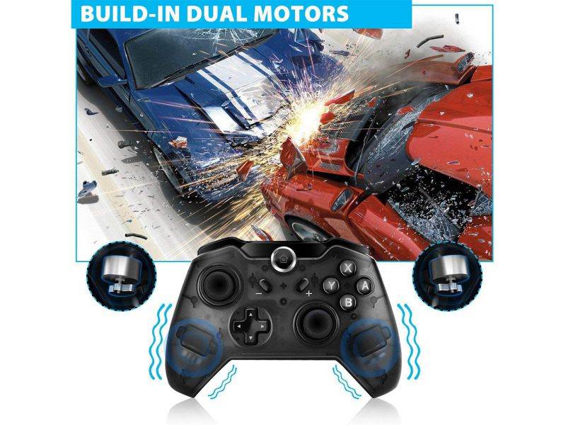 Ochine Wireless Pro Controller Gamepad Joypad Remote For Nintendo Switch Console ,Compatible with PC Windows 7/8/10,USB Charging,Gyro Axis ,Dual Motors Vibration