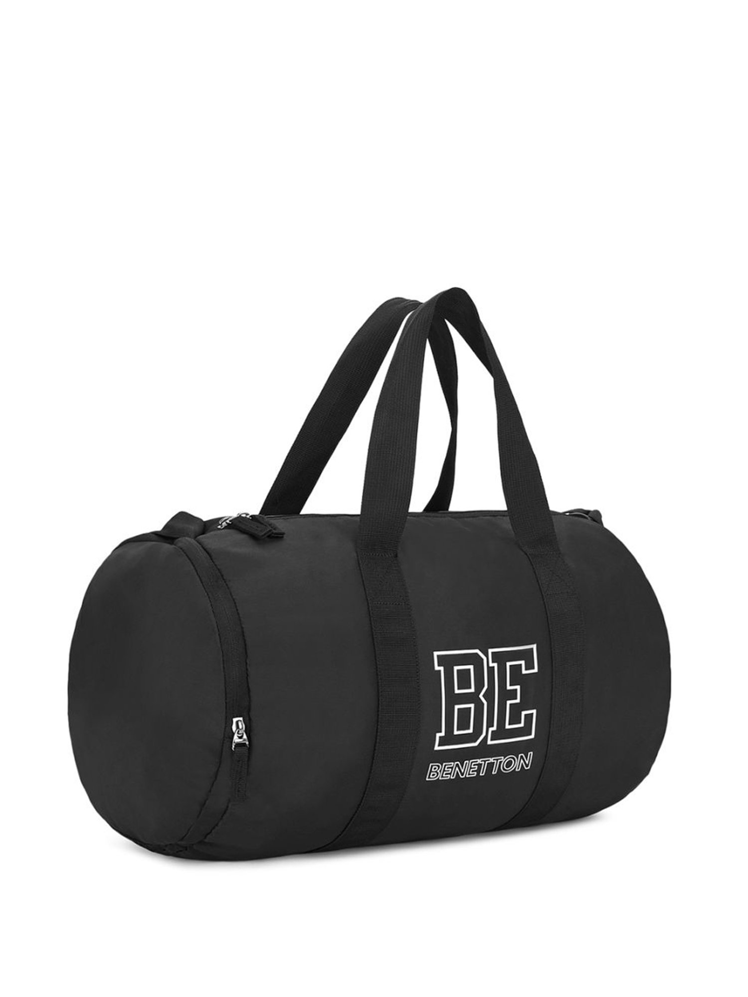United Colors of Benetton Drew Black Large Gym Bag