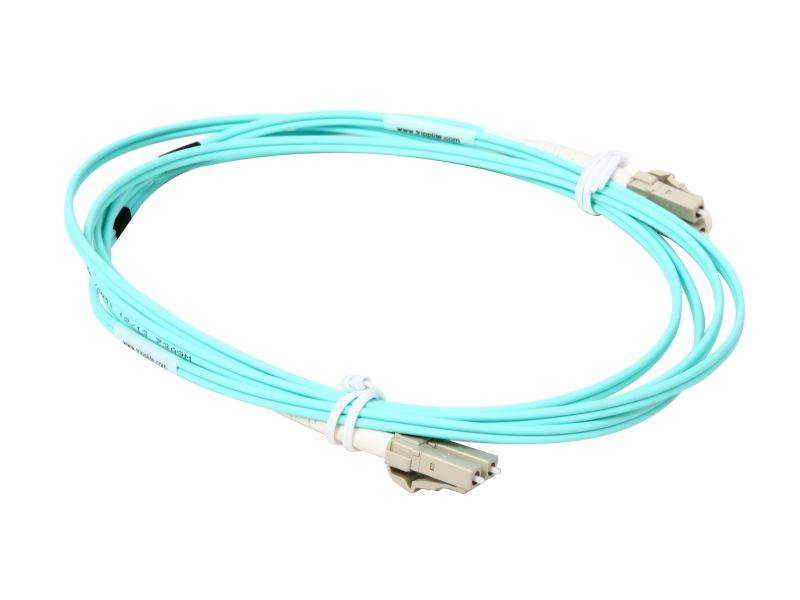 Fiber Optic Cable LC-LC 9/125 Duplex Single-Mode Fiber Cable Yellow 5 meters