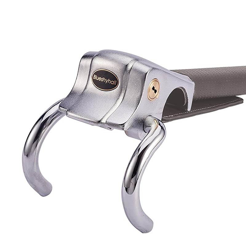 Car Steering Wheel LockAntiTheft Locking Devices for Auto Car Vehicle Truck SUVGrey