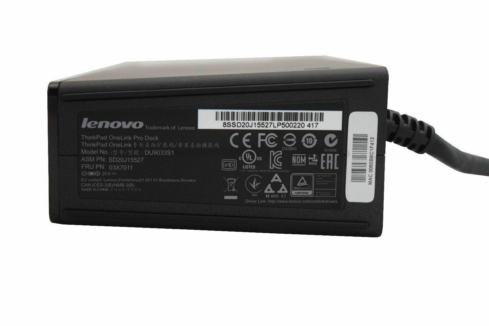 Thunderbolt 3 Dock Mini W/ Thunderbolt 3 Cable (Thunderbolt Dock for MacOS and Windows USB-C Laptops, Dual 4K @60Hz, 40Gbps Transfer Speeds)