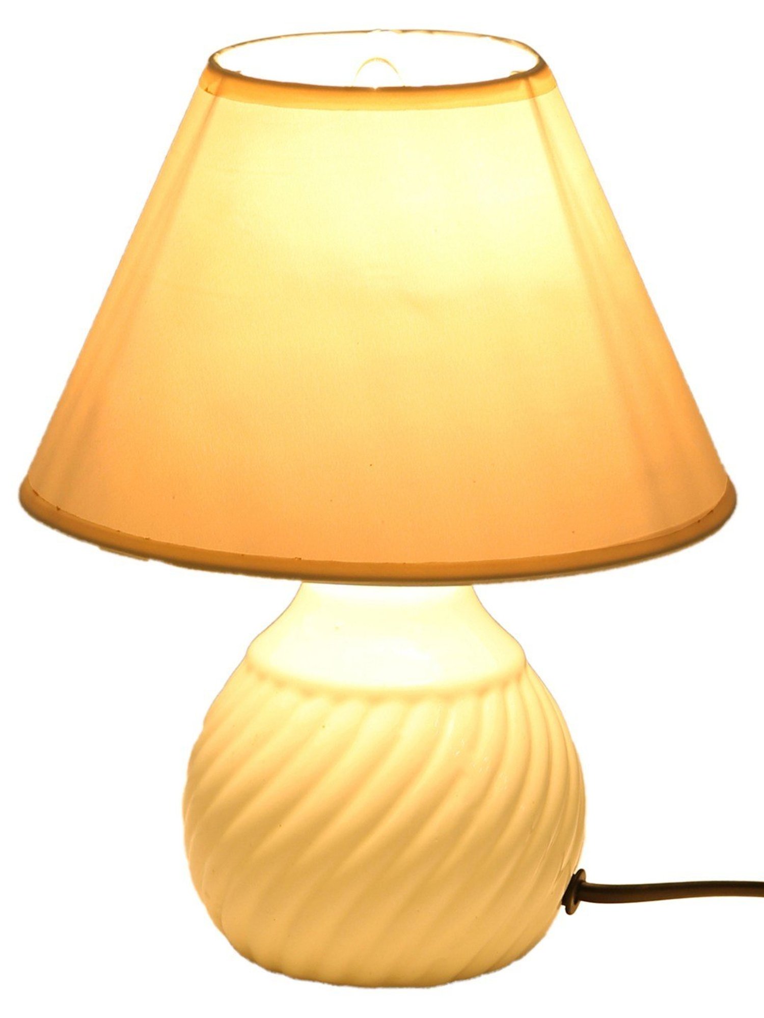 Tayhaa White Ceramic Lamps