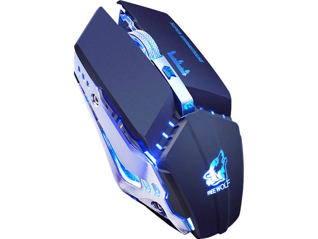 X11 E-sport Wireless Mouse Rechargeable Luminous Mechanical Gaming Mouse