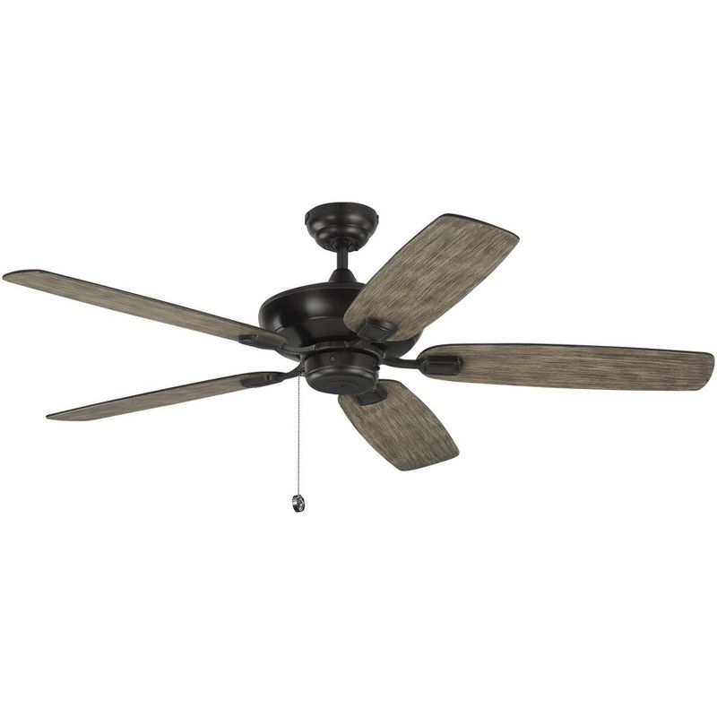 Monte Carlo 52" Colony Max Plus Aged Pewter Damp Rated Ceiling Fan