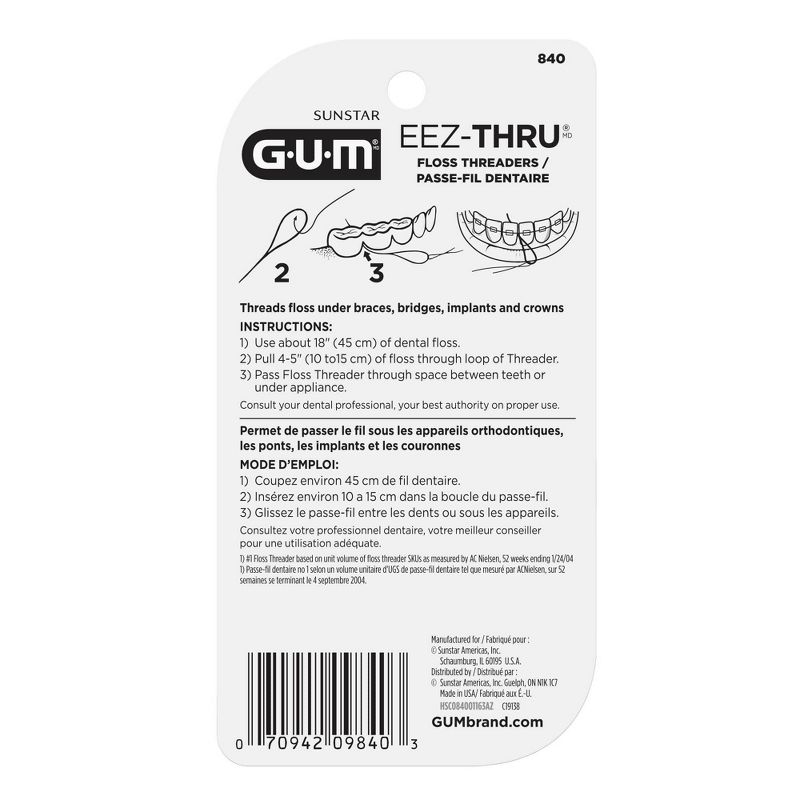GUM Ease Through Threaders - 25ct