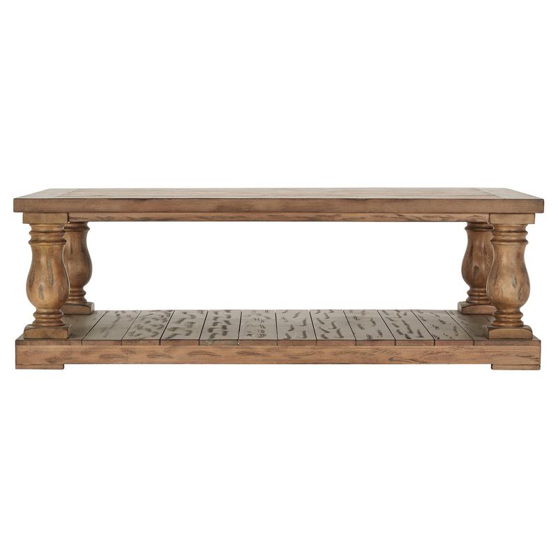 Murray Hill Balustrade Small Cocktail Table - Natural - Inspire Q