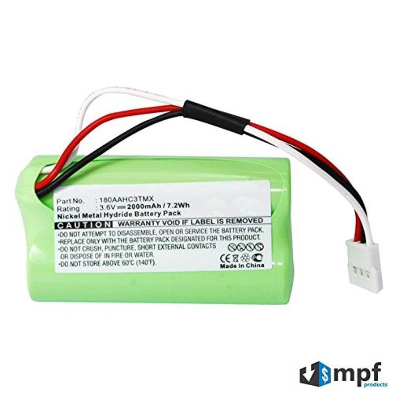 2000mah high capacity 180aahc3tmx, 993000459 battery replacement for logitech s315i, s715i, z515 portable speaker