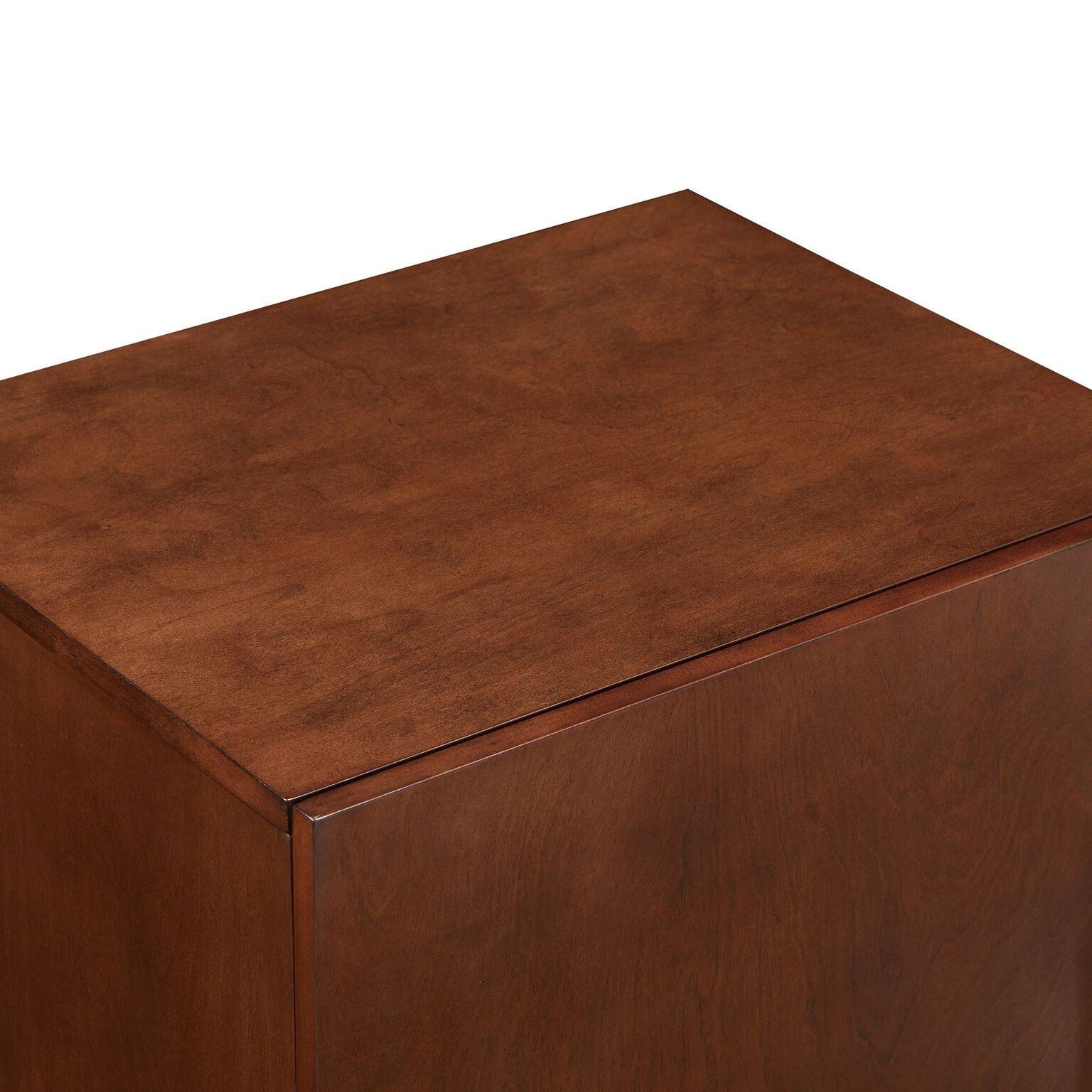 Crosley Mid Century Modern Everett Record Player Stand Storage Cabinet