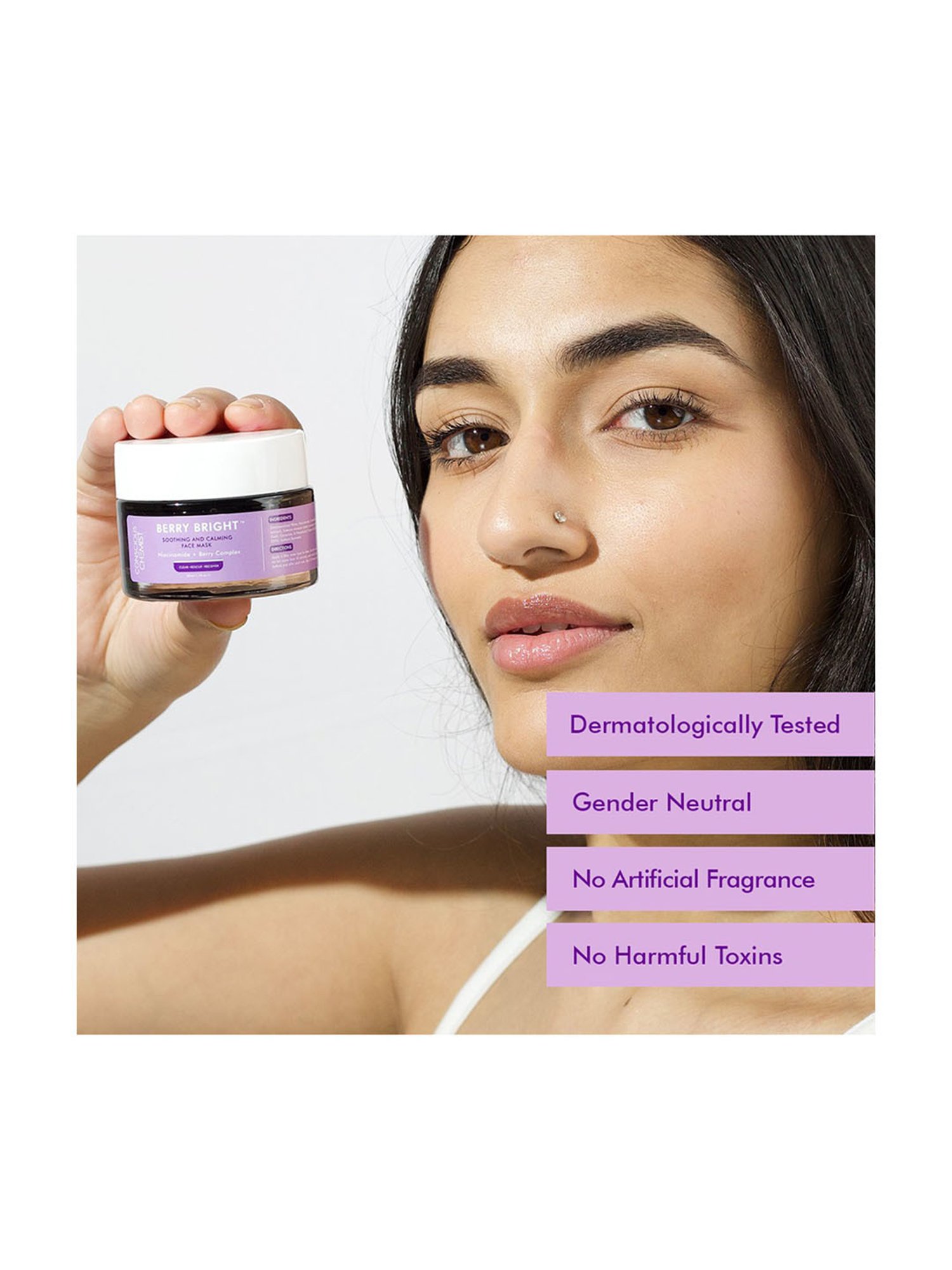 Conscious Chemist Berry Bright Face Mask (Pack of 2)