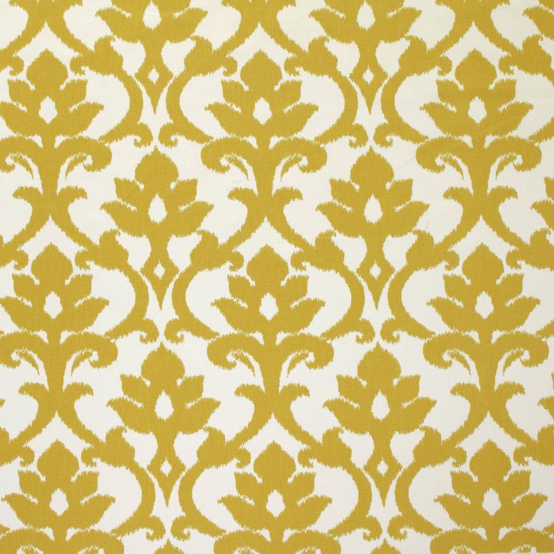 Set of 2 Indoor Azzure Marigold Reversible Chair Pad Yellow - Pillow Perfect