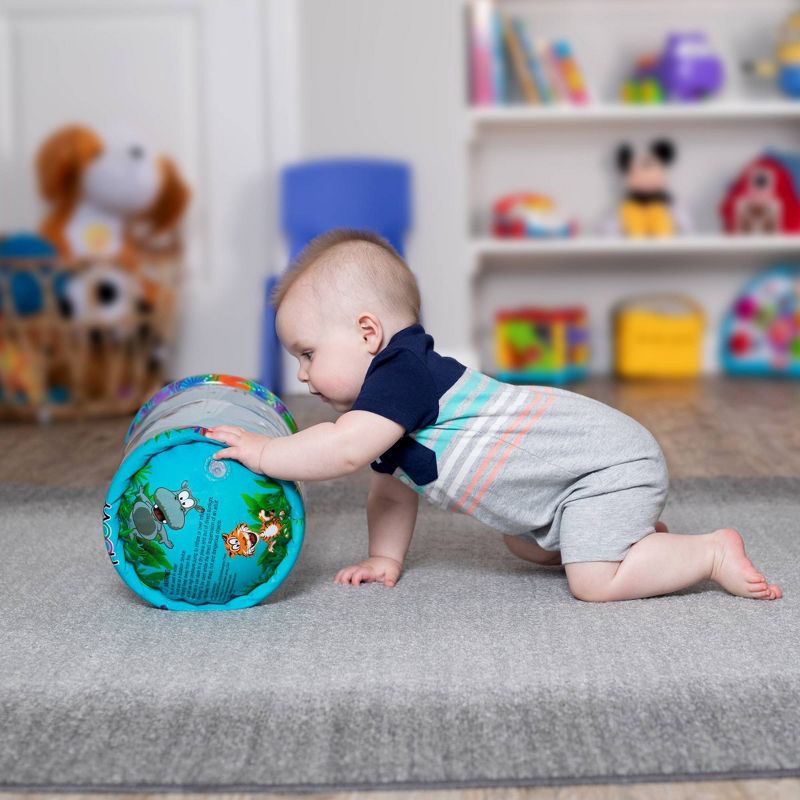 Hoovy Baby Roller inflatable with rattle and lights