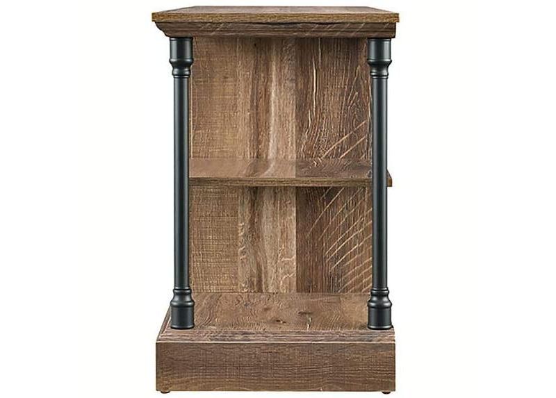 HearthPro Sheffield Media Console in Driftwood  - SP6592-OM