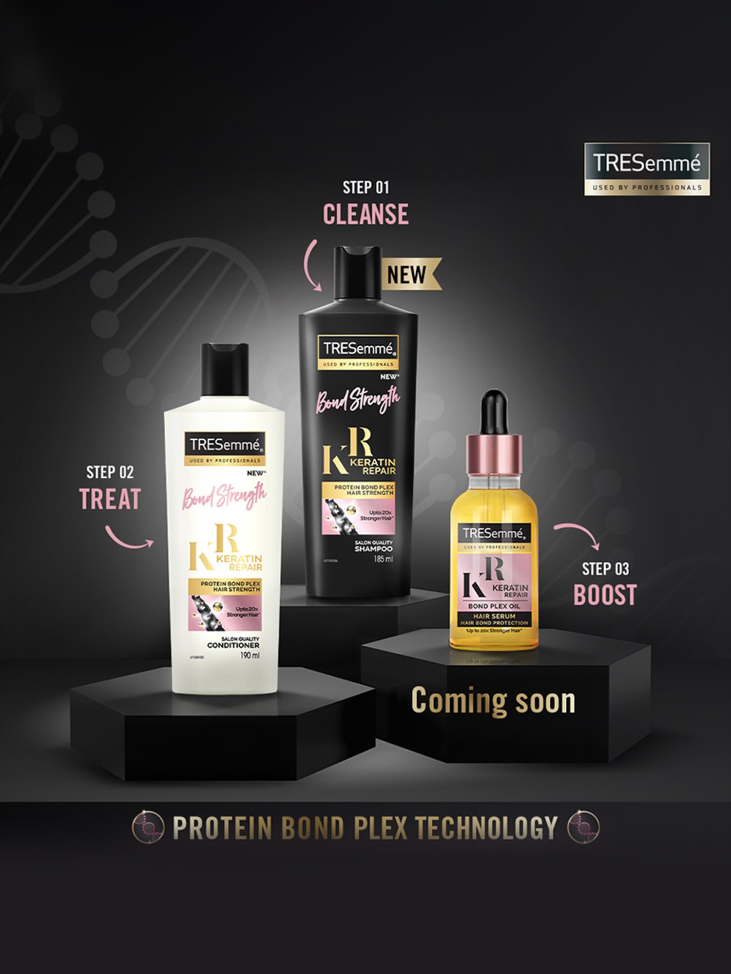 Tresemme Keratin Repair Bond Strength Shampoo - 340 ml