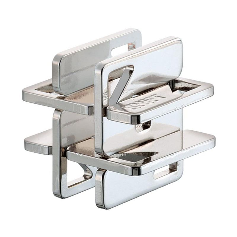 University Games Hanayama Level 4 Cast Metal Brain Teaser Puzzle - Hashtag