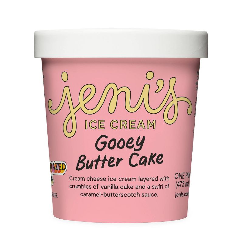 Jeni's Gooey Butter Cake Ice Cream - 16oz