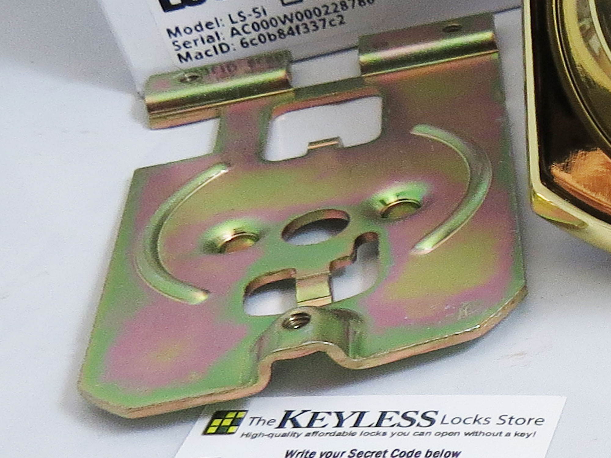 RemoteLock 550DB WiFi Residential Deadbolt Keypad Lock (5iDB), Tuscany Bronze