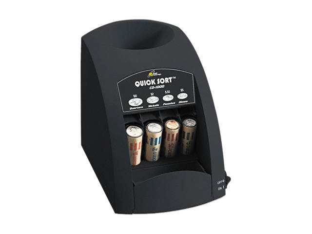 Royal Sovereign CO-1000 Fast Sort CO-1000 One-Row Coin Sorter, Pennies Through Quarters