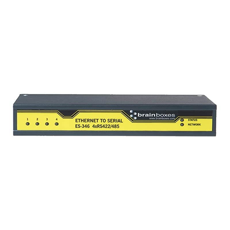 ES-346 4PORT RS422/485 ETHERNET to Serial Device Server 1 MEGABAUD