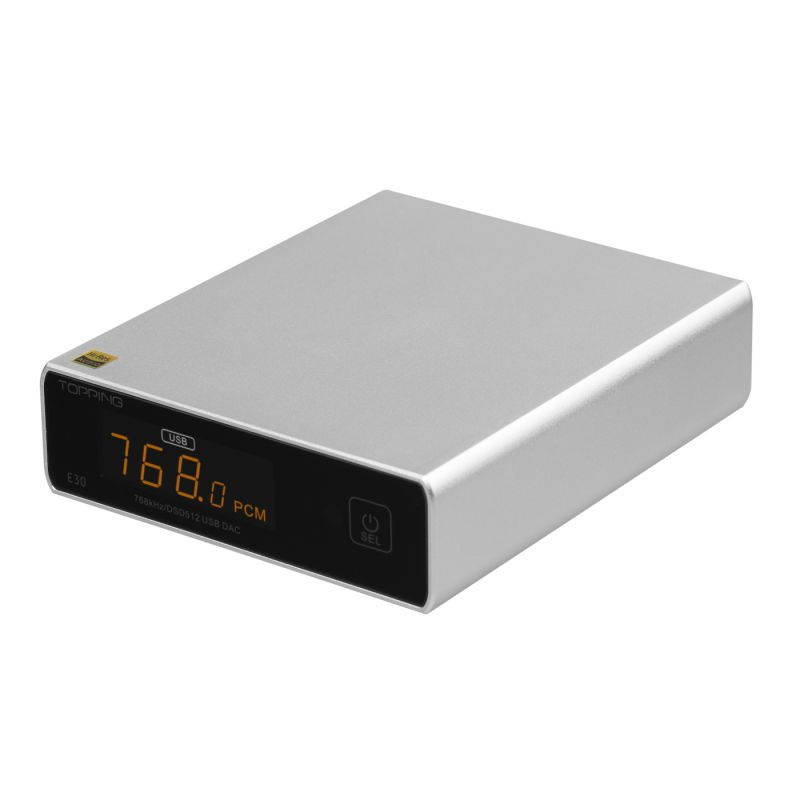 TOPPING E30 MINI HIFI USB DAC AK4493 AK4118 decoder XMOS XU208 32BIT / 768Khz DSD512