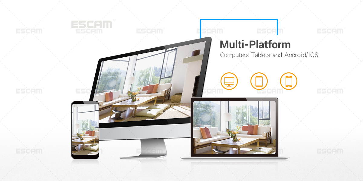 ESCAM QF903 WiFi IP Camera Night Vision Infrared PTZ Network Camera 3.6mm Lens / Support TF Card / Cloud Storage 3MP P2P