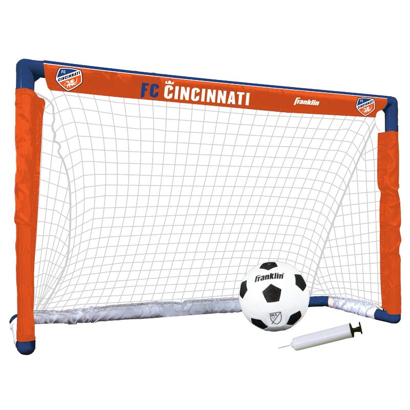 MLS FC Cincinnati Size 1 Mini Soccer Goal Set