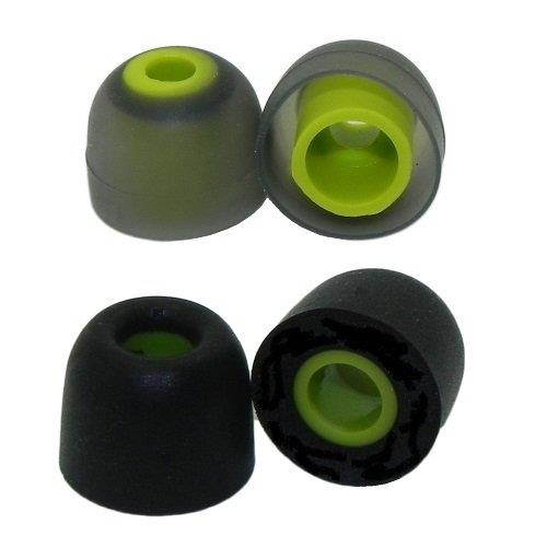 6 Pair Medium, Earphones Plus brand replacement earbud tips earphone cushions for Fireflies earbuds