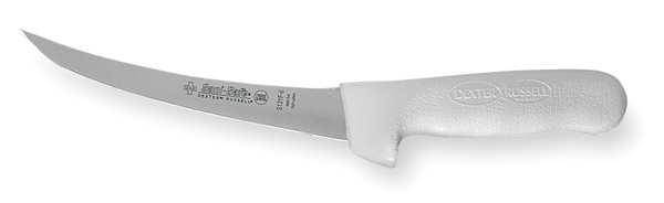 DEXTER RUSSELL 01483 Boning Knife,Flex,Curved,6 In,NSF