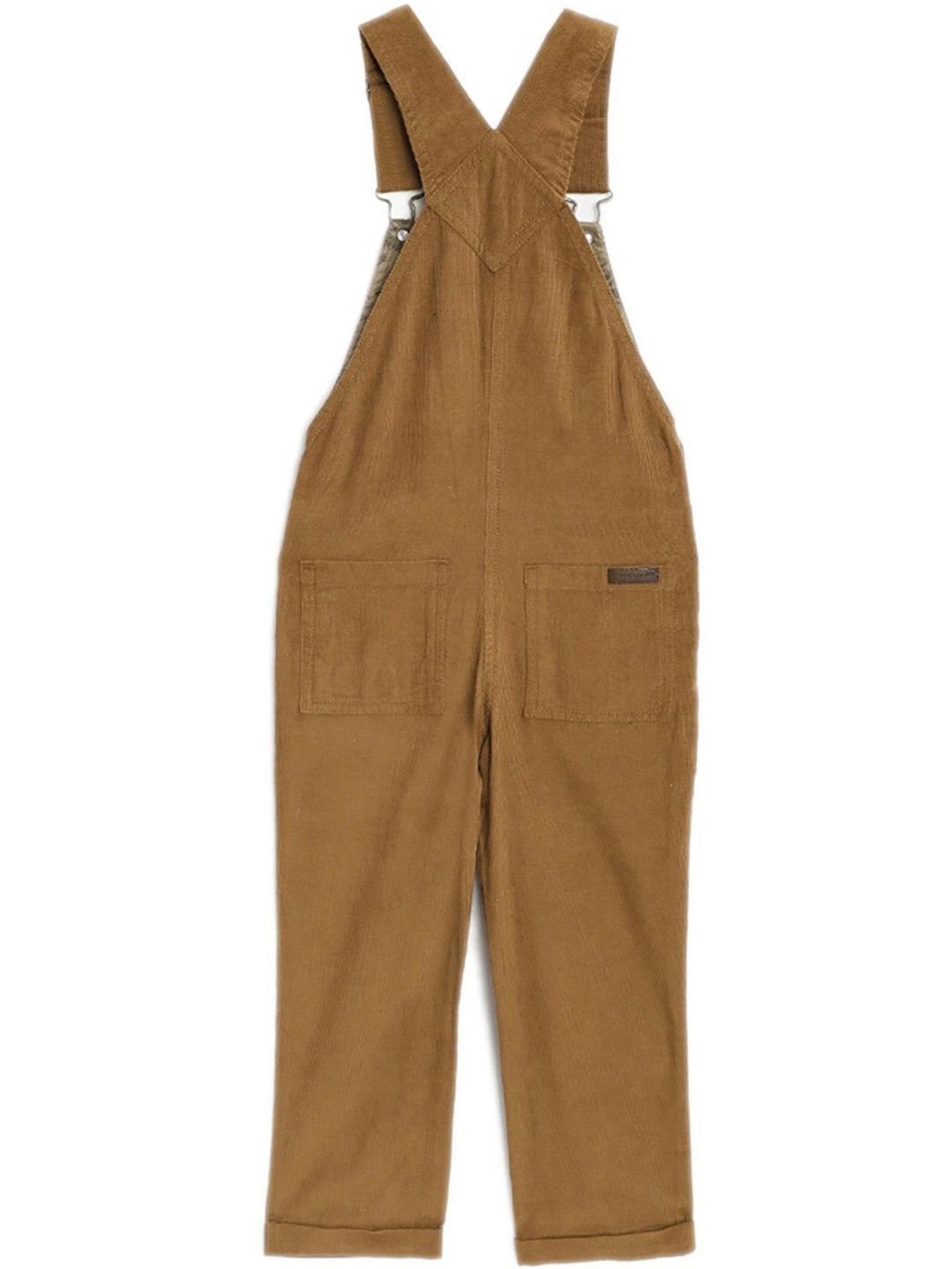 Cherry Crumble By Nitt Hyman Boys Brown Cotton Dungaree