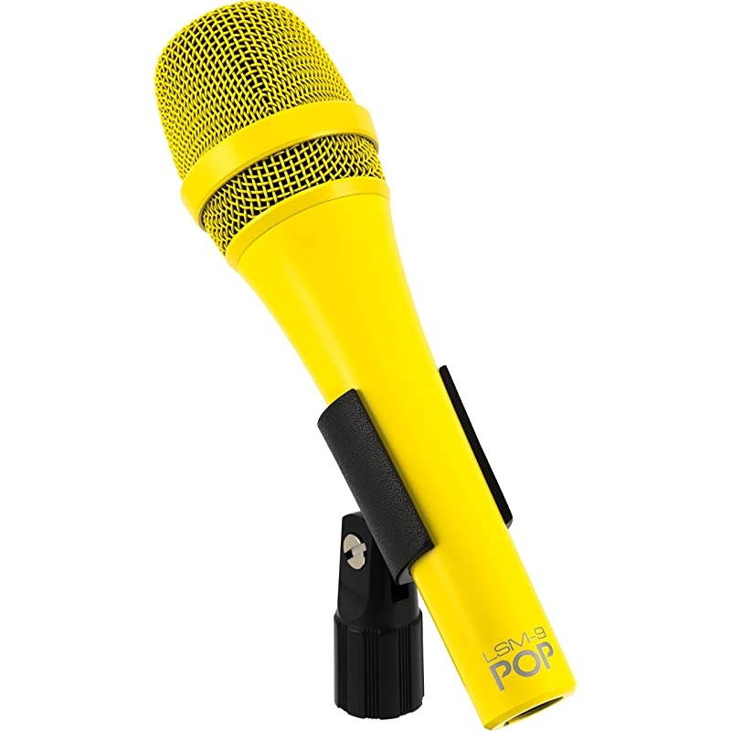 Vocal Dynamic Microphone Yellow LSM9 POP